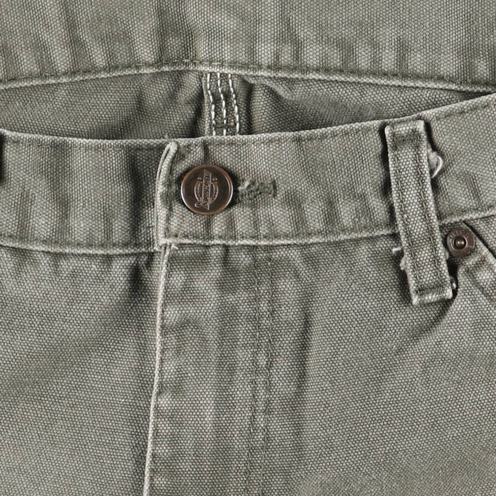 Dickies Duck Painter Pants Men's W32 equivalent cotton Khaki type Vintage Second Hand