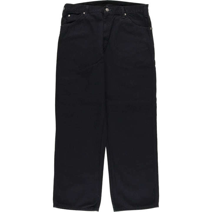 Dickies Duck Painter Pants Men's W34 equivalent cotton black type Vintage Second Hand
