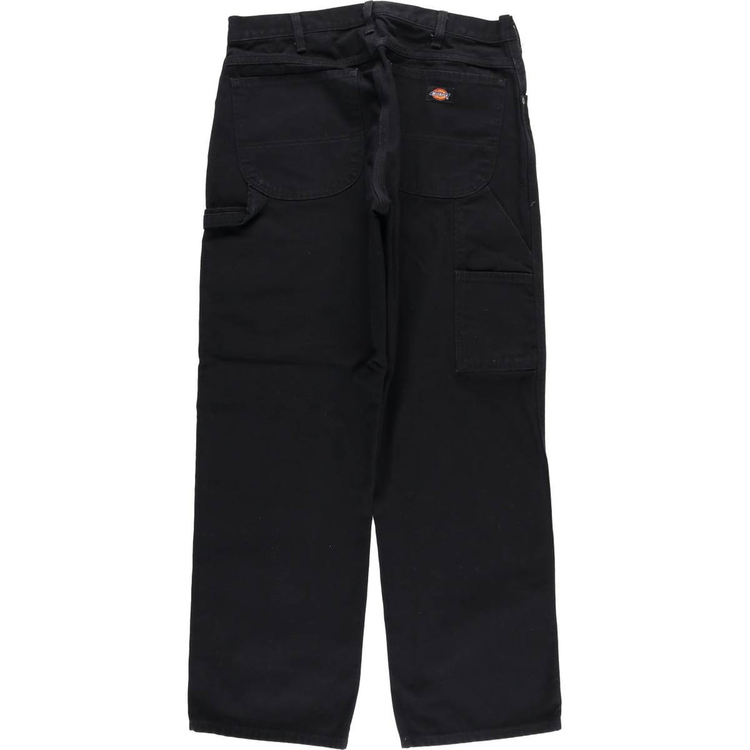 Dickies Duck Painter Pants Men's W34 equivalent cotton black type Vintage Second Hand