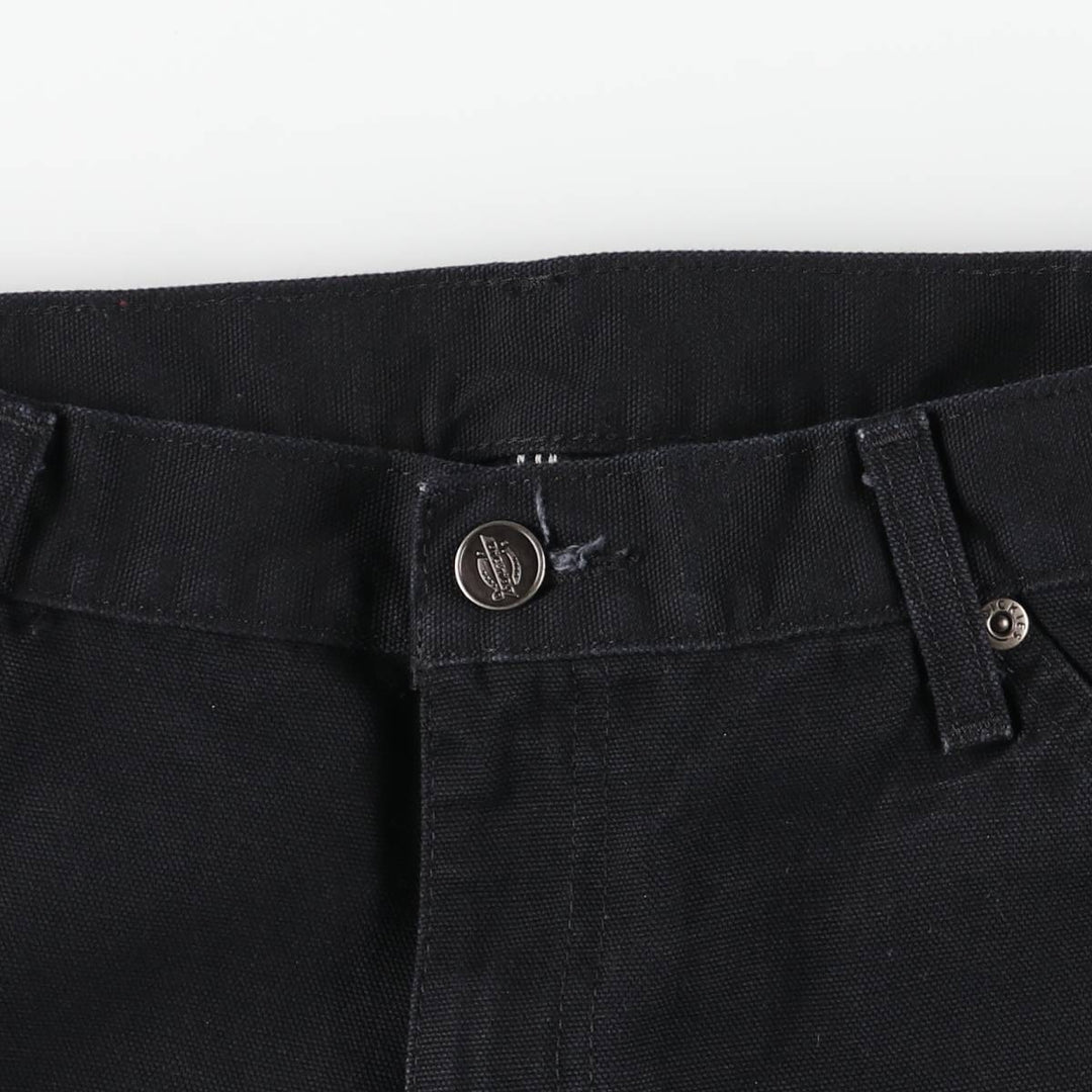 Dickies Duck Painter Pants Men's W34 equivalent cotton black type Vintage Second Hand