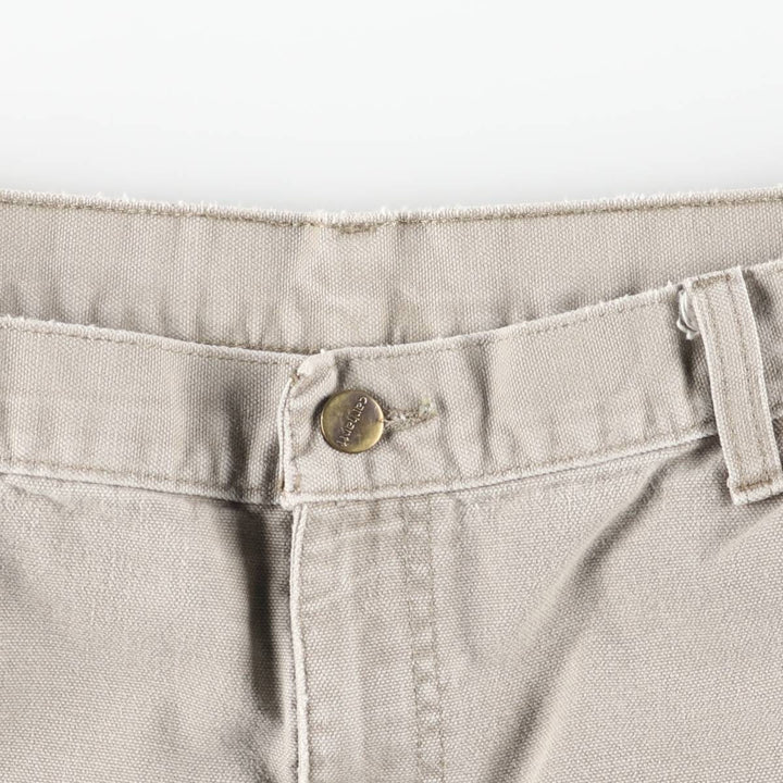 Carhartt Original Dungaree Fit Duck Painter Pants, Men's, W36 equivalent cotton Beige type Vintage Second Hand
