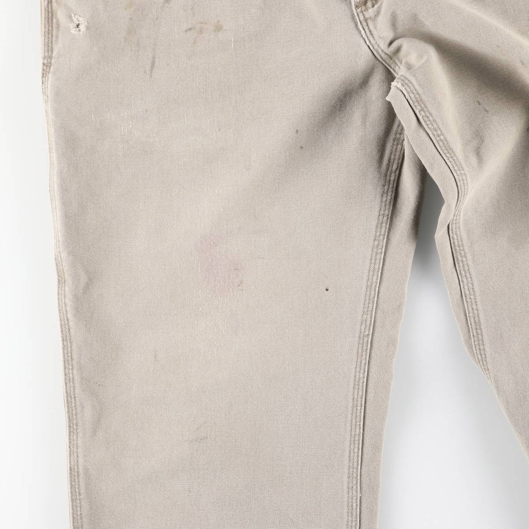 Carhartt Original Dungaree Fit Duck Painter Pants, Men's, W36 equivalent cotton Beige type Vintage Second Hand
