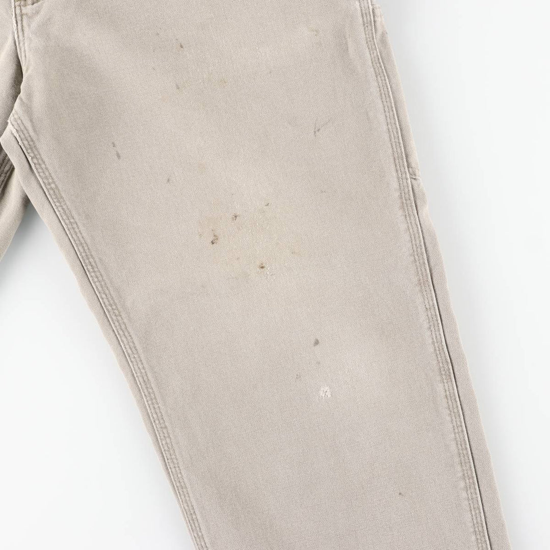 Carhartt Original Dungaree Fit Duck Painter Pants, Men's, W36 equivalent cotton Beige type Vintage Second Hand