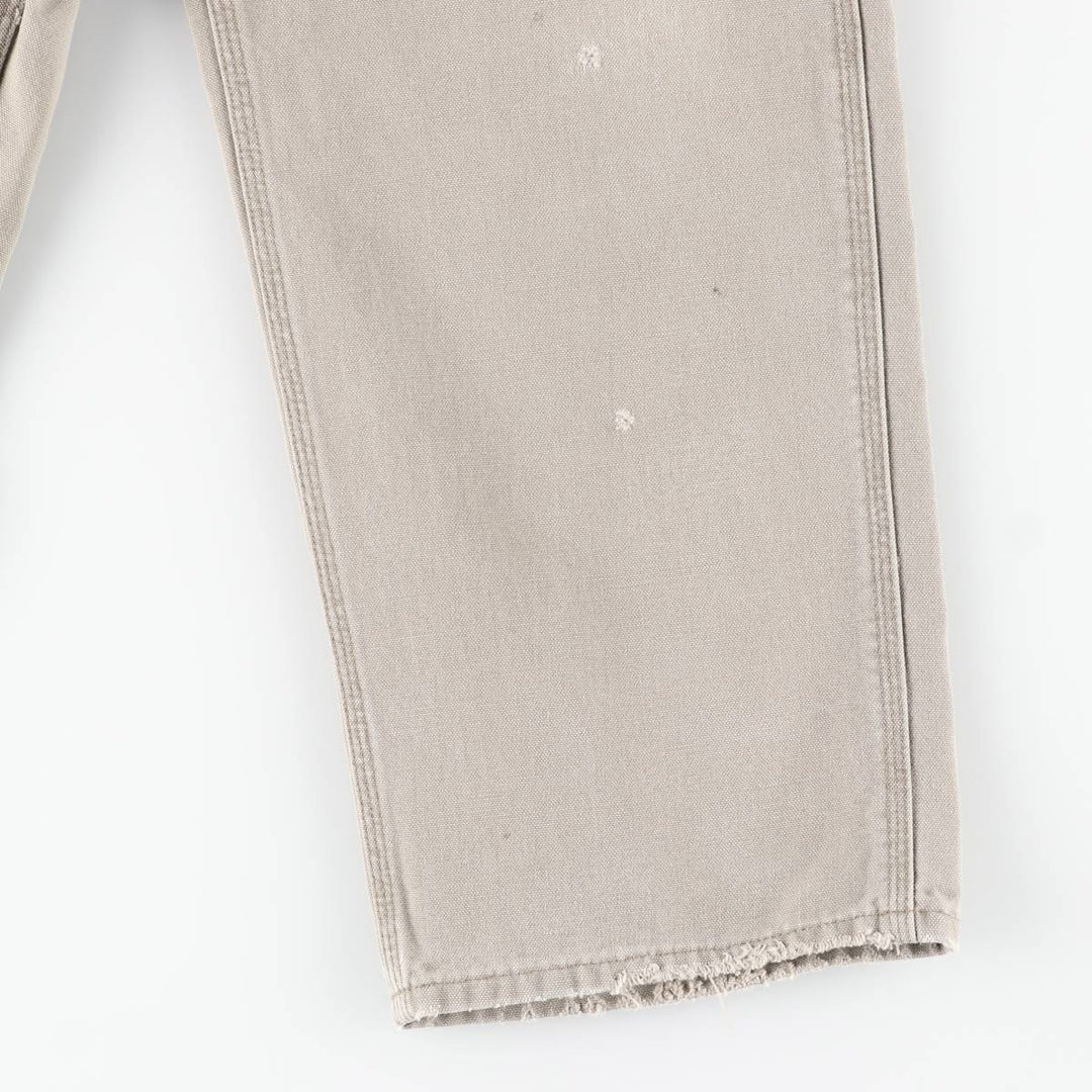 Carhartt Original Dungaree Fit Duck Painter Pants, Men's, W36 equivalent cotton Beige type Vintage Second Hand