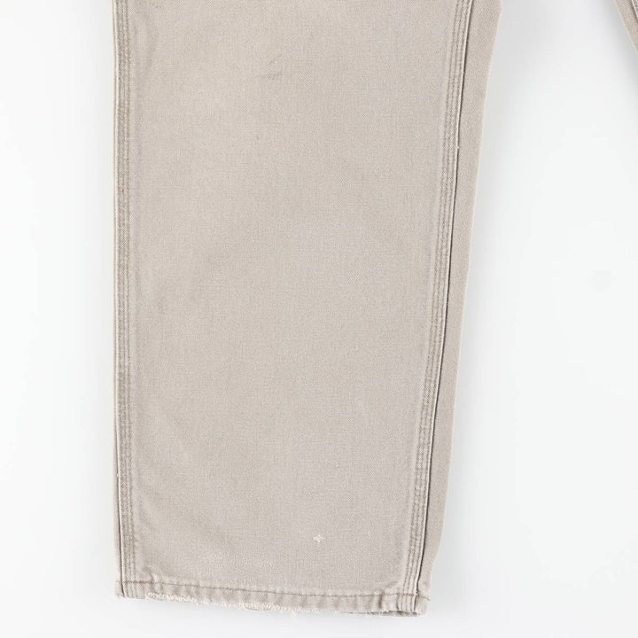 Carhartt Original Dungaree Fit Duck Painter Pants, Men's, W36 equivalent cotton Beige type Vintage Second Hand