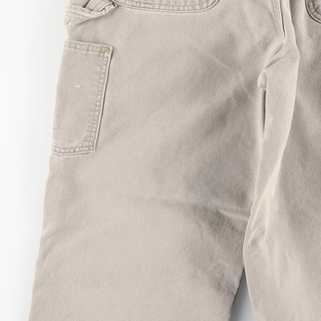 Carhartt Original Dungaree Fit Duck Painter Pants, Men's, W36 equivalent cotton Beige type Vintage Second Hand