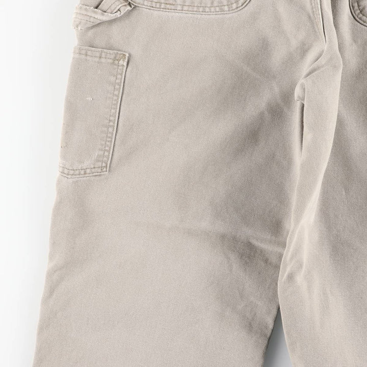 Carhartt Original Dungaree Fit Duck Painter Pants, Men's, W36 equivalent cotton Beige type Vintage Second Hand