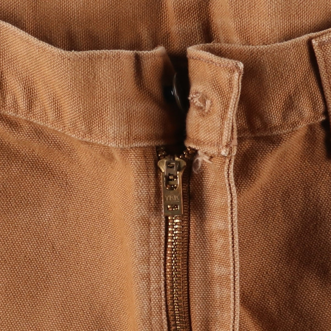 Carhartt Original Dungaree Fit Duck Painter Pants, Men's, W36 equivalent cotton brown type Vintage Second Hand