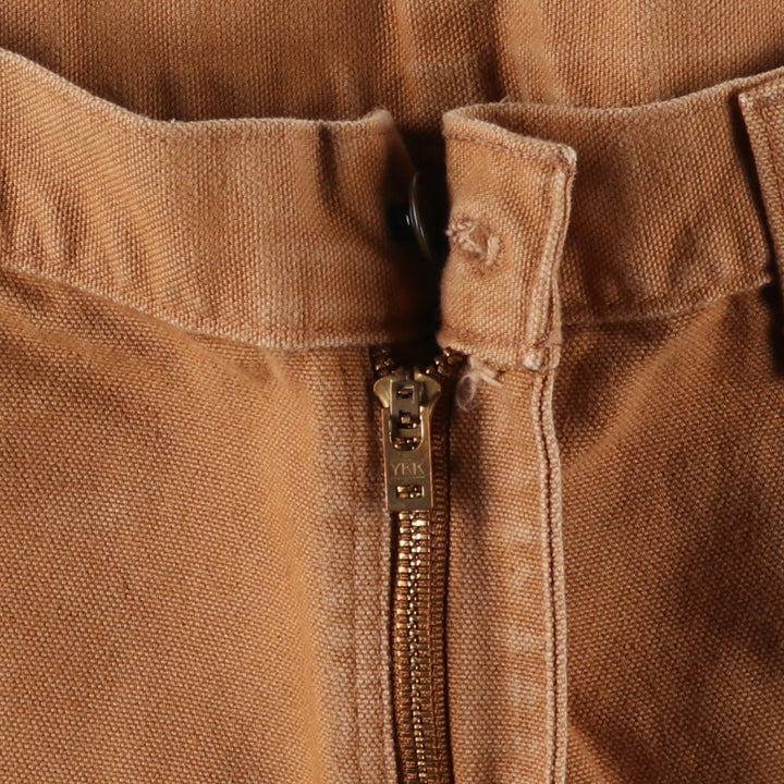 Carhartt Original Dungaree Fit Duck Painter Pants, Men's, W36 equivalent cotton brown type Vintage Second Hand