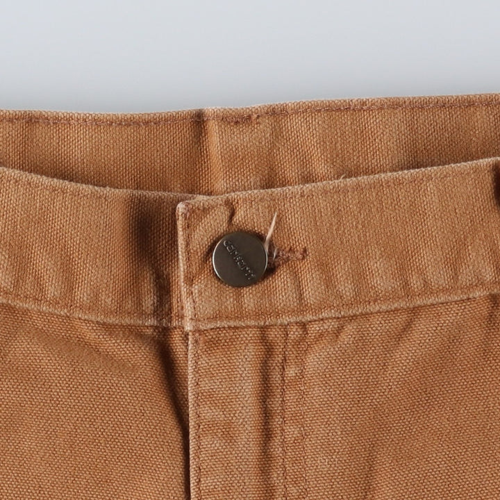 Carhartt Original Dungaree Fit Duck Painter Pants, Men's, W36 equivalent cotton brown type Vintage Second Hand