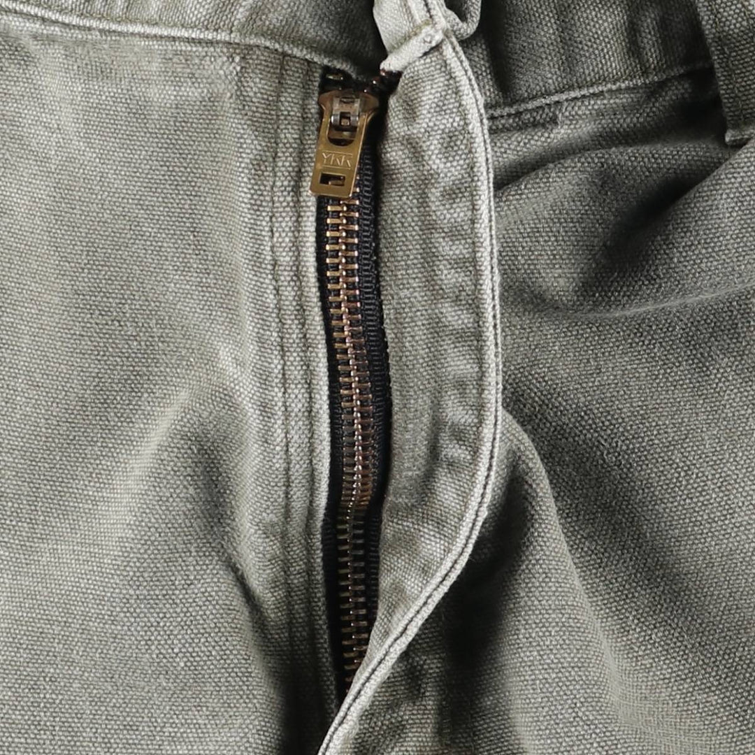 Carhartt Loose Original Fit Duck Painter Pants, Men's, W35 equivalent cotton Khaki type Vintage Second Hand