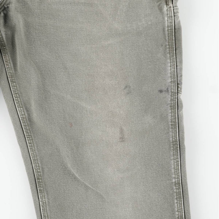 Carhartt Loose Original Fit Duck Painter Pants, Men's, W35 equivalent cotton Khaki type Vintage Second Hand