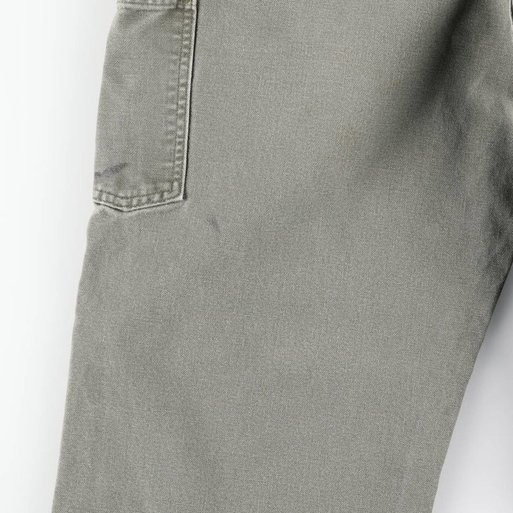Carhartt Loose Original Fit Duck Painter Pants, Men's, W35 equivalent cotton Khaki type Vintage Second Hand