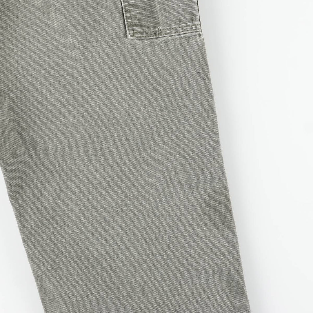 Carhartt Loose Original Fit Duck Painter Pants, Men's, W35 equivalent cotton Khaki type Vintage Second Hand