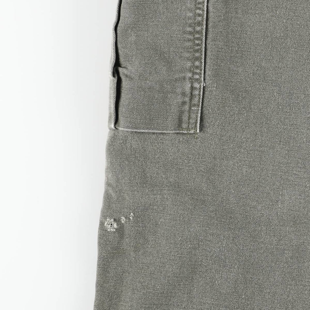 2000'S Carhartt Duck Work Pants Cargo Pants Men's W33 (approx.) cotton Khaki type Vintage Second Hand