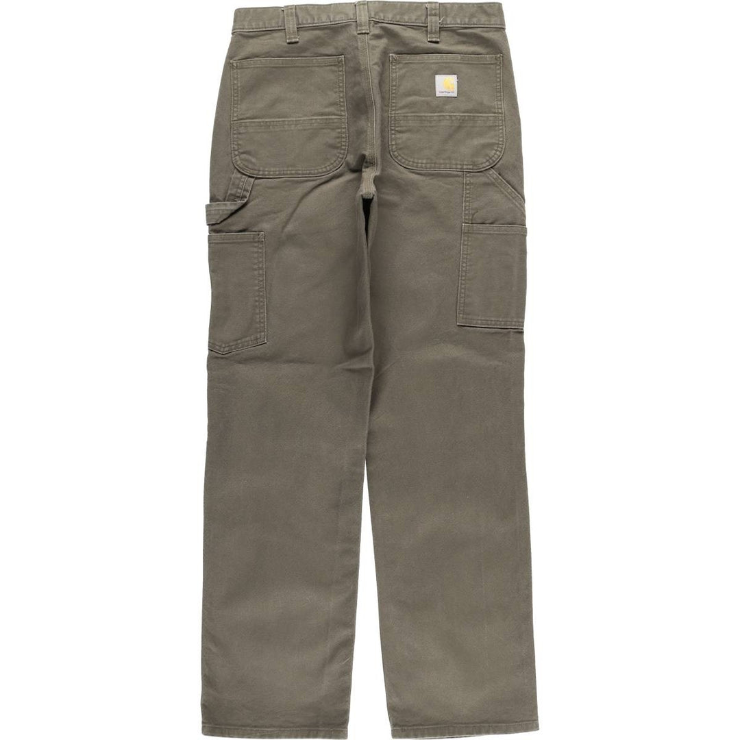 Carhartt Relaxed Fit Rugged Flex Duck Painter Pants, Men's, Size W32 (approx.) cotton brown type Vintage Second Hand