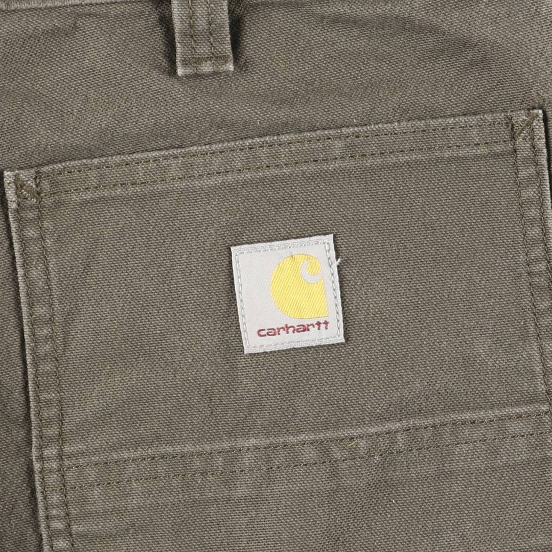 Carhartt Relaxed Fit Rugged Flex Duck Painter Pants, Men's, Size W32 (approx.) cotton brown type Vintage Second Hand