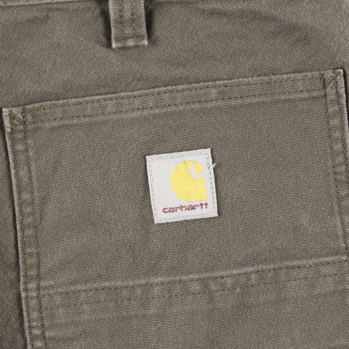 Carhartt Relaxed Fit Rugged Flex Duck Painter Pants, Men's, Size W32 (approx.) cotton brown type Vintage Second Hand