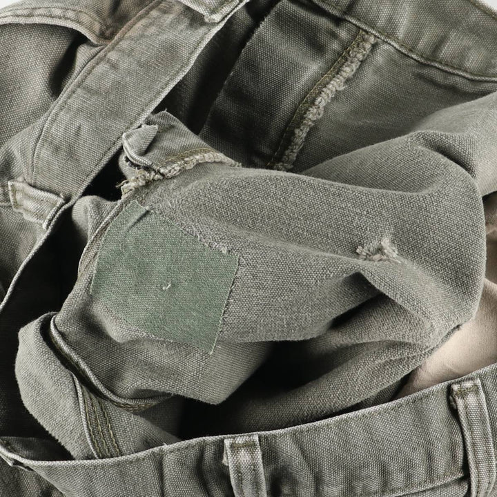 Carhartt Original Dungaree Fit Duck Painter Pants, Men's, W35 equivalent cotton Khaki type Vintage Second Hand