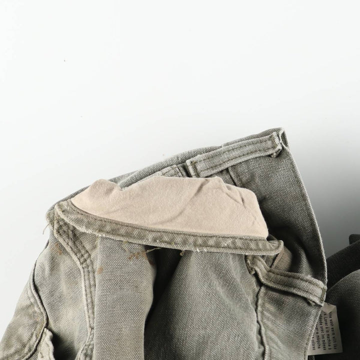 Carhartt Original Dungaree Fit Duck Painter Pants, Men's, W35 equivalent cotton Khaki type Vintage Second Hand