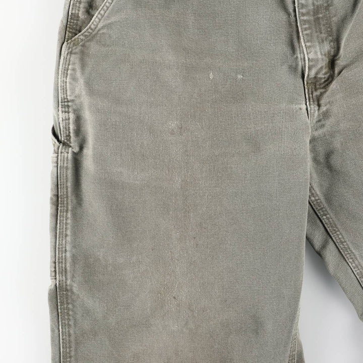 Carhartt Loose Original Fit Duck Painter Pants, Men's, W35 equivalent cotton Khaki type Vintage Second Hand