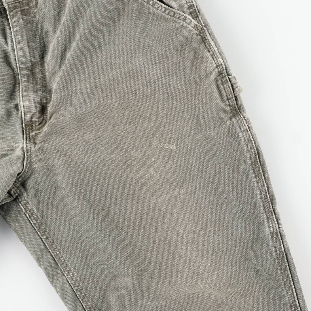 Carhartt Loose Original Fit Duck Painter Pants, Men's, W35 equivalent cotton Khaki type Vintage Second Hand