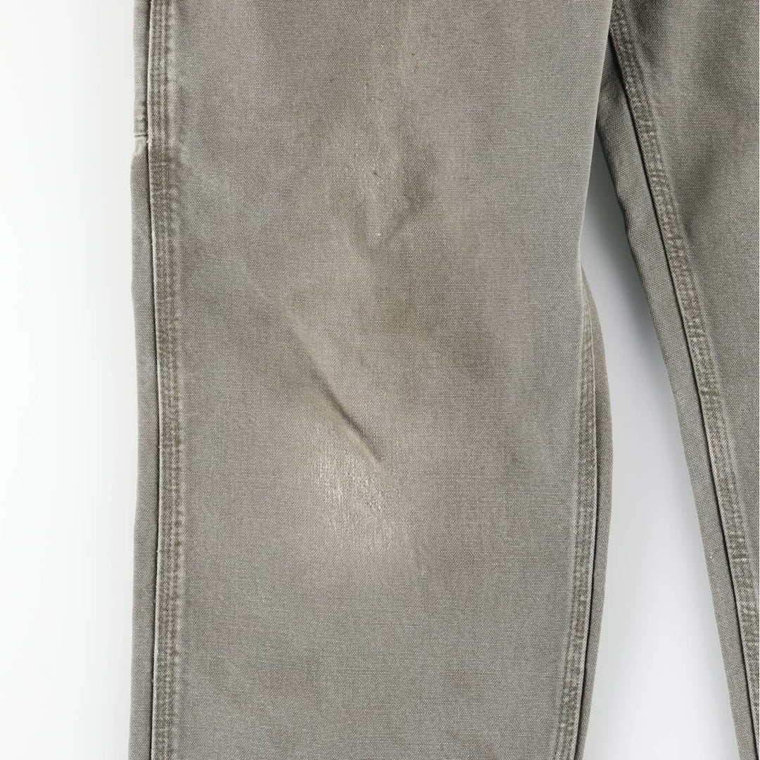 Carhartt Loose Original Fit Duck Painter Pants, Men's, W35 equivalent cotton Khaki type Vintage Second Hand