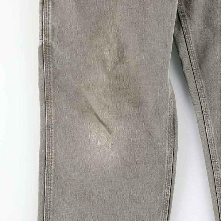 Carhartt Loose Original Fit Duck Painter Pants, Men's, W35 equivalent cotton Khaki type Vintage Second Hand