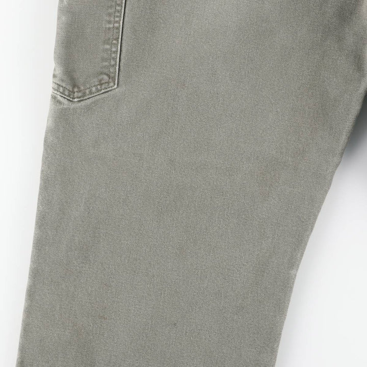 Carhartt Loose Original Fit Duck Painter Pants, Men's, W35 equivalent cotton Khaki type Vintage Second Hand