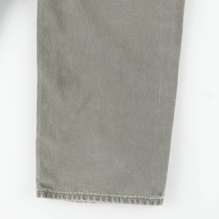 Carhartt Loose Original Fit Duck Painter Pants, Men's, W35 equivalent cotton Khaki type Vintage Second Hand