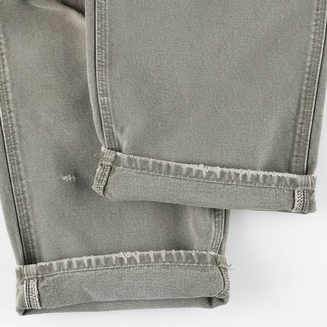 Carhartt Loose Original Fit Duck Painter Pants, Men's, W35 equivalent cotton Khaki type Vintage Second Hand