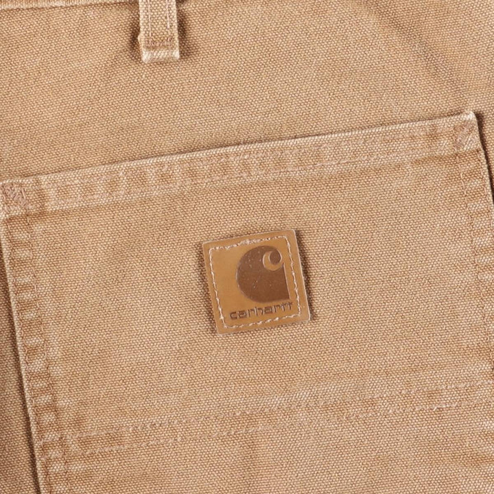 Carhartt Loose Original Fit Duck Painter Pants, Men's, W35 equivalent cotton beige type brown Vintage Second Hand