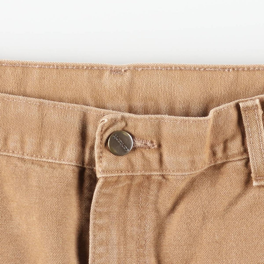 Carhartt Loose Original Fit Duck Painter Pants, Men's, W35 equivalent cotton beige type brown Vintage Second Hand