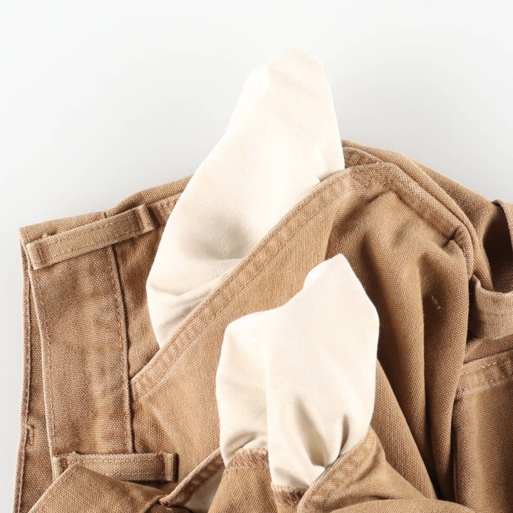 Carhartt Loose Original Fit Duck Painter Pants, Men's, W35 equivalent cotton beige type brown Vintage Second Hand