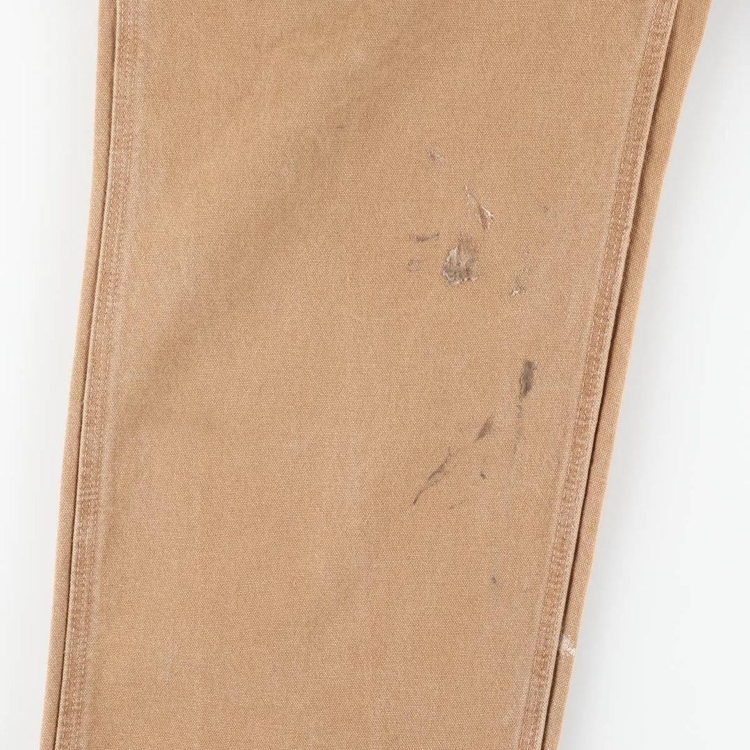 Carhartt Loose Original Fit Duck Painter Pants, Men's, W35 equivalent cotton beige type brown Vintage Second Hand