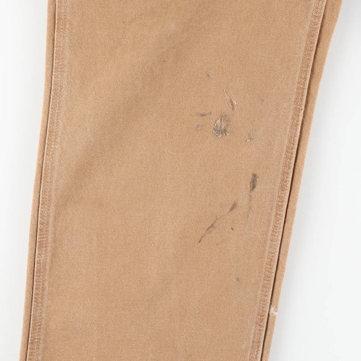 Carhartt Loose Original Fit Duck Painter Pants, Men's, W35 equivalent cotton beige type brown Vintage Second Hand