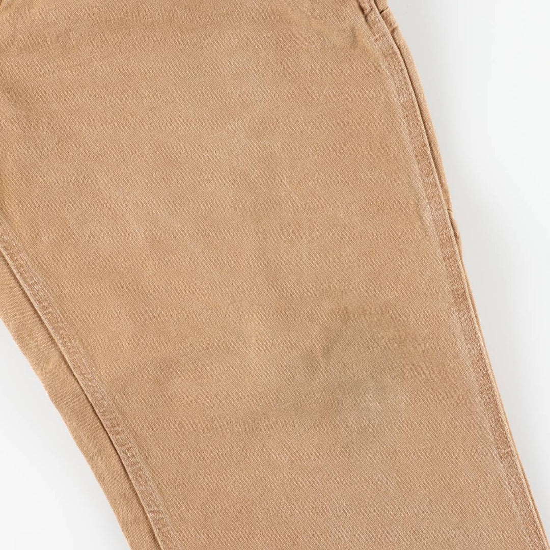 Carhartt Loose Original Fit Duck Painter Pants, Men's, W35 equivalent cotton beige type brown Vintage Second Hand