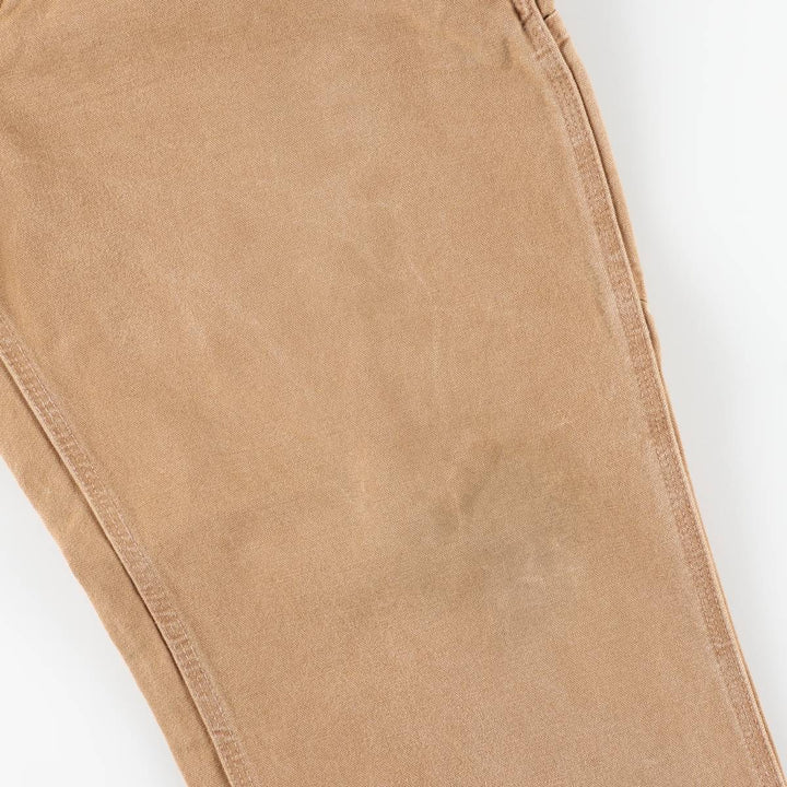 Carhartt Loose Original Fit Duck Painter Pants, Men's, W35 equivalent cotton beige type brown Vintage Second Hand