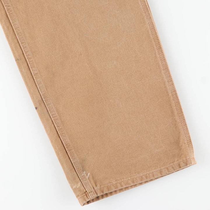 Carhartt Loose Original Fit Duck Painter Pants, Men's, W35 equivalent cotton beige type brown Vintage Second Hand