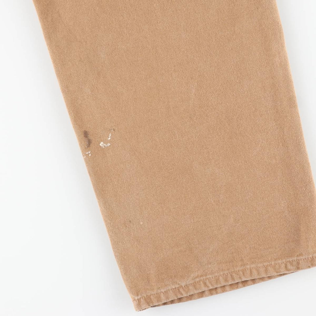 Carhartt Loose Original Fit Duck Painter Pants, Men's, W35 equivalent cotton beige type brown Vintage Second Hand