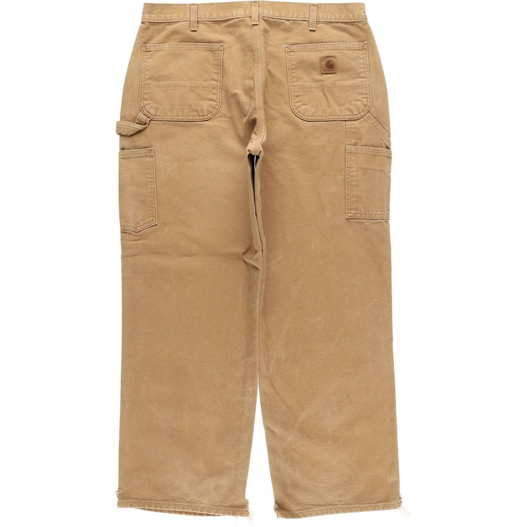Carhartt Loose Original Fit Duck Painter Pants, Men's, W37 equivalent cotton beige type brown Vintage Second Hand