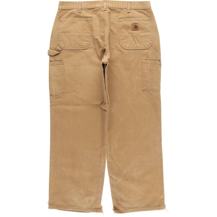 Carhartt Loose Original Fit Duck Painter Pants, Men's, W37 equivalent cotton beige type brown Vintage Second Hand