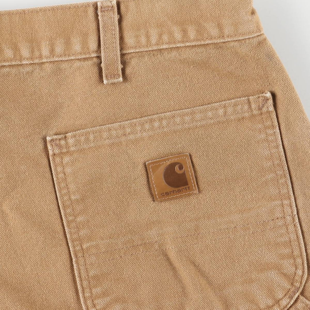 Carhartt Loose Original Fit Duck Painter Pants, Men's, W37 equivalent cotton beige type brown Vintage Second Hand