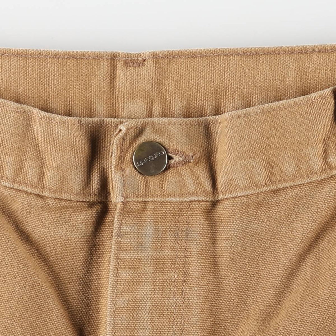 Carhartt Loose Original Fit Duck Painter Pants, Men's, W37 equivalent cotton beige type brown Vintage Second Hand