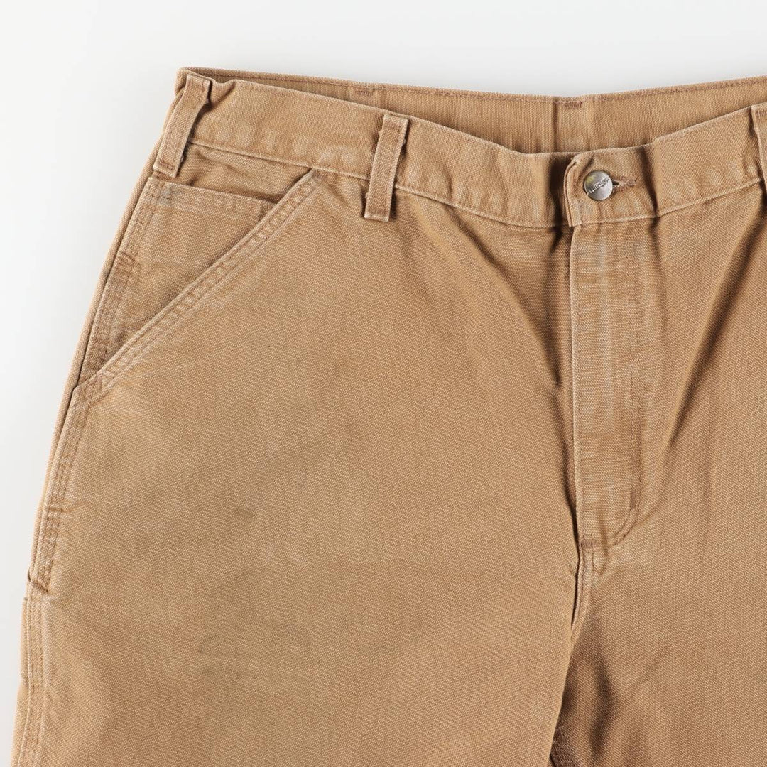 Carhartt Loose Original Fit Duck Painter Pants, Men's, W37 equivalent cotton beige type brown Vintage Second Hand