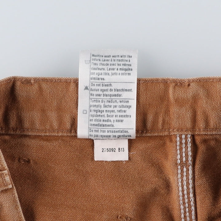 Carhartt Duck Painter Pants, Men's, W32 equivalent cotton brown type Vintage Second Hand