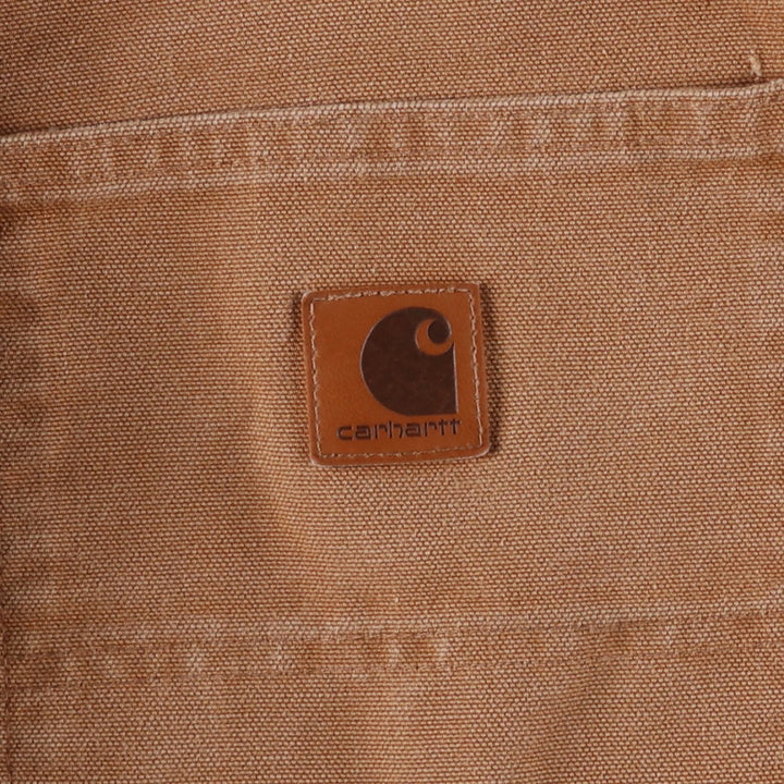Carhartt Duck Painter Pants, Men's, W32 equivalent cotton brown type Vintage Second Hand