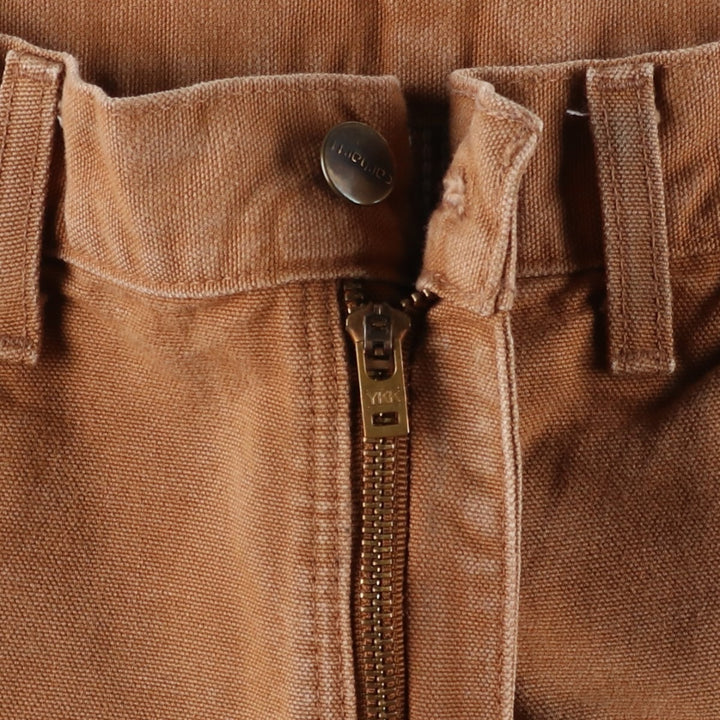 Carhartt Duck Painter Pants, Men's, W32 equivalent cotton brown type Vintage Second Hand