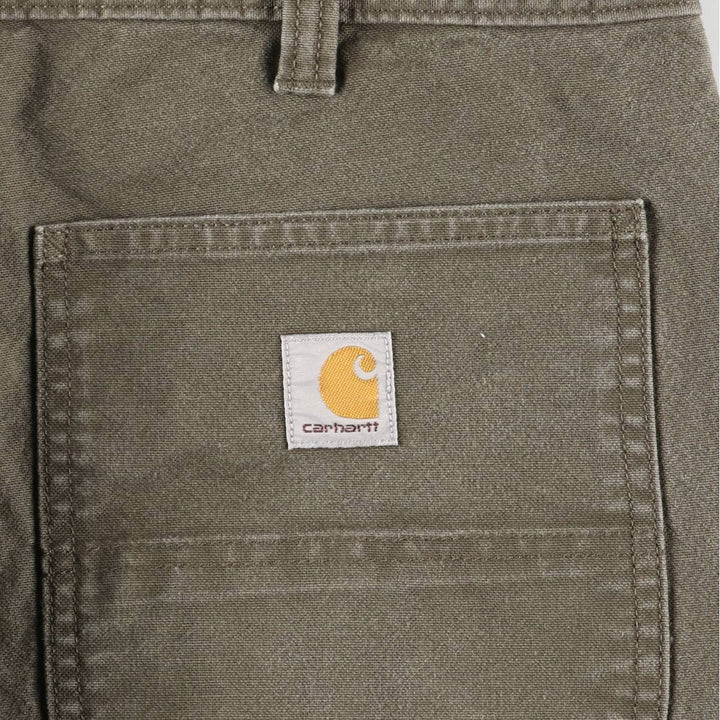 Carhartt Relaxed Fit Duck Painter Pants, Men's, Size 37 cotton Khaki type Vintage Second Hand
