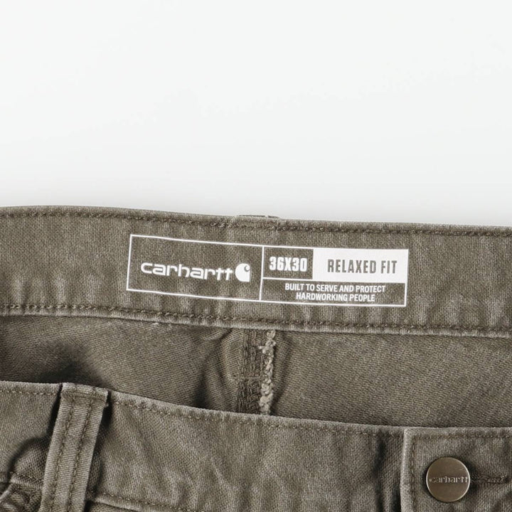 Carhartt Relaxed Fit Duck Painter Pants, Men's, Size 37 cotton Khaki type Vintage Second Hand